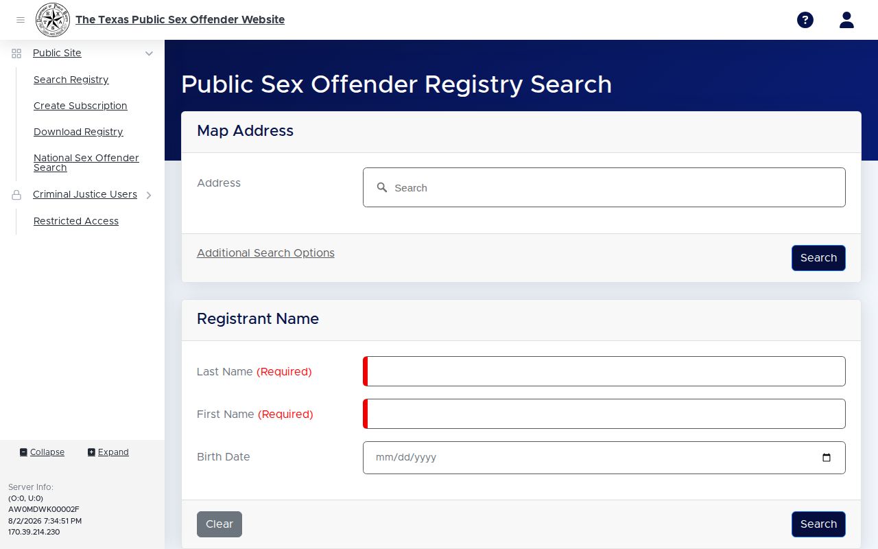 Hardeman County released inmate DPS registry photo search